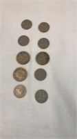 Foreign Coins Currency Money