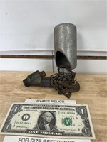Vintage brass and aluminum Steam engine ? whistle