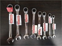 Craftsman 8pc Dual Ratcheting Wrench Set MM