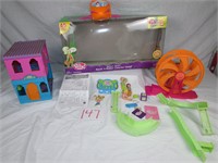 Polly Pocket Roller Coaster Hotel & Airplane