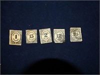 US Postage Stamps 1837