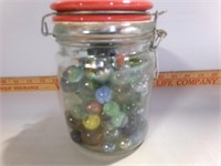 Jar of marbles