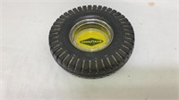 Good Year Tire ashtray with glass insert.