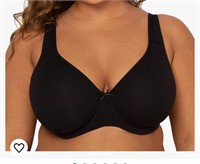 Secret treasures black underwire bra 46dd