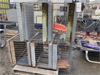 6 Rabbit cages