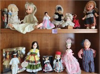 F - LOT OF COLLECTIBLE DOLLS (R29)