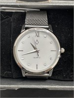 Quartz Wrist Watch, Crystals from Swarovski