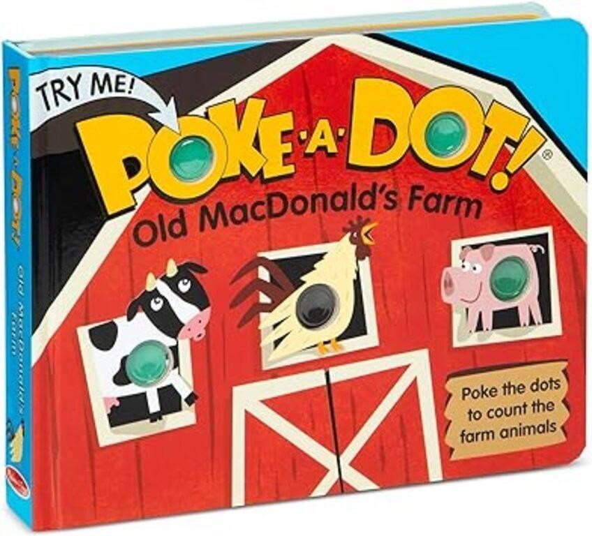 Melissa & Doug Children's Book - Poke-a-Dot: Old M