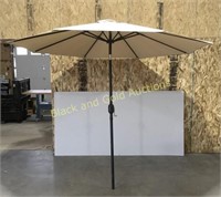 Large Crank Open Outdoor Patio Table Umbrella