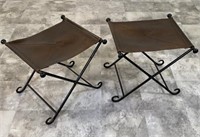 PAIR OF FOLDING FIELD CHAIRS