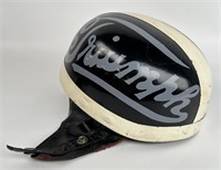 Vintage Stadium Triumph Motorcycle Race Helmet