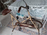 Vintage DP power pacer exercise bike.