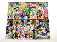 The Eternals 12 Issue Mini Series Comics