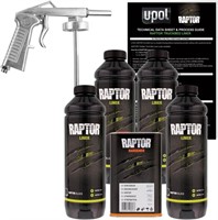 U-POL Raptor Black Urethane Spray-On Truck Bed Lin