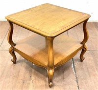 Vintage Lane Country French Maple Wood End Table
