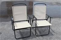 2 Folding Chairs