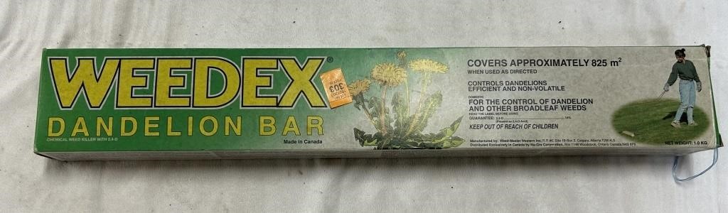 Weedex Dandelion Bar Covers Approx 825M2