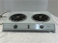 Superior Deluxe Double Burner Portable Stove