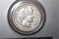 1900 Silver Barber Dime