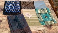 Six Lady’s Shawls-Scarves.