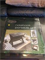 Notebook portable grill in box