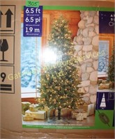 6.5ft Artificial Christmas Tree w/Lights