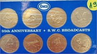 N - S.W.C. BROADCASTS COLLECTIBLE COINS (A3)