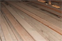 Various construction lumber