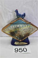 Jim Beam - Blue Hen State Delaware Decanter