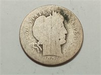 OF) 1906? Silver Barber dime