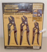 Craftsman Professional Robo Grip Three Piece Set