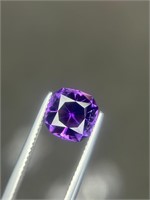 2.90 carats Fancy cut natural Purple Amethyst