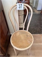Bentwood Chair with Rattan Seat