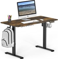 $115  SHW Electric Height Adjustable Desk, 48x24