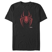 Size Large Marvel Mens Miles Morales Icon Logo