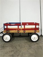 Red, White, and Blue Wagon. Children’s Play tents
