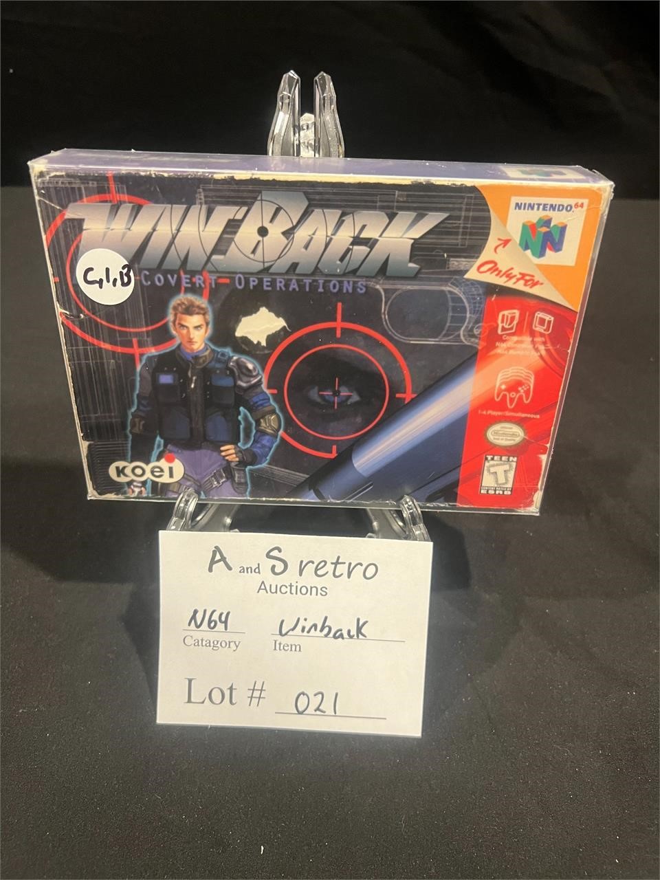 Winback covert Operations CIB Nintendo 64 N64