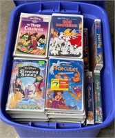 Tote Full of Disney VHS Tapes