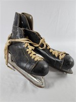 Vintage Black Ice Skates