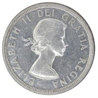 Canada 1953 SF Silver Dollar