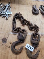 SMALL CHAIN WITH HOOKS