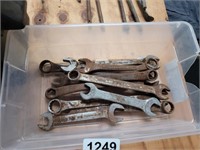 TOTE OF WRENCHES