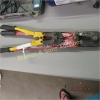 GROUP OF 2 BOLT CUTTERS