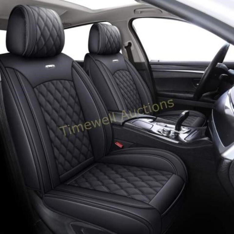 YIERTAI Car Seat Covers  Black  5 PCS