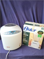 bread maker and oester mixer
