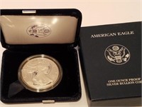 2004 SILVER PROOF AMERICAN EAGLE BULLION COIN