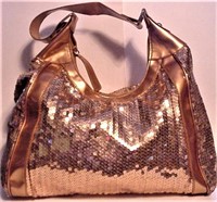 Hot in Hollywood Large Sequin Purse Handbag