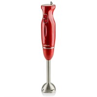 Red Immersion Blender  Stainless Steel  300W