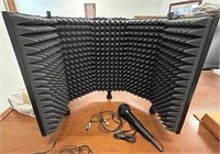 MICROPHONE  & SOUND WALL