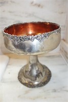 SHEFFIELD SILVER PLATE COMPOTE GRAPES PATTERN